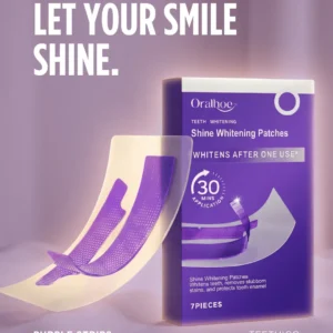 Purple Teeth Whitening Strips